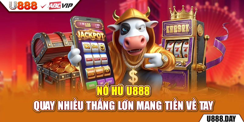 Nổ hũ U888 quay nhiều thắng lớn mang tiền về tay